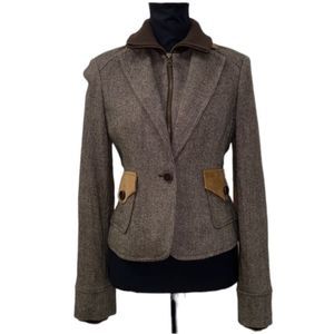 BCBG Brown Blazer(Size Small)